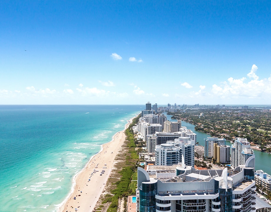 Enjoy the sunny beaches of Florida before embarking on a cruise from Miami onboard MSC Cruises.